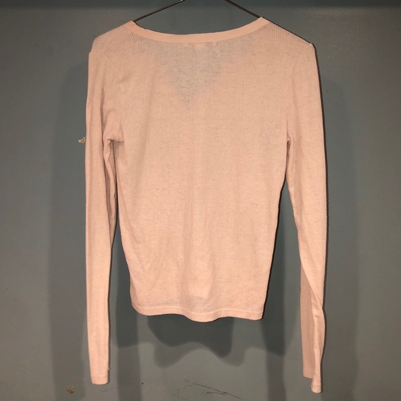 𝐏𝐈𝐍𝐊 𝐋𝐎𝐍𝐆 𝐒𝐋𝐄𝐄𝐕𝐄 𝐂𝐑𝐎𝐏 𝐓𝐎𝐏 - Picture 4 of 6